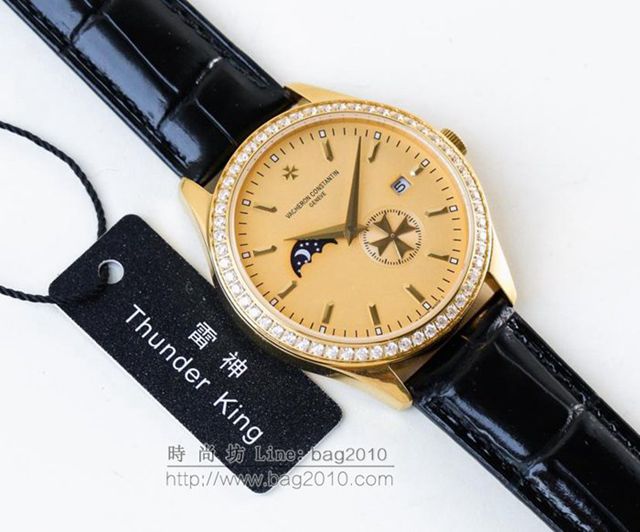 vacheron Constantin手錶 2018江詩丹頓 三度防水性能 日月星辰 江詩丹頓高端手錶  hds1022